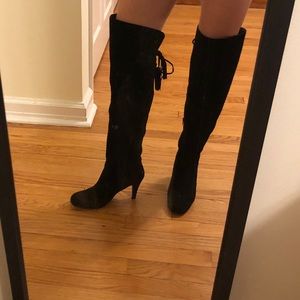 Vince Camuto Over the Knee Black Boots